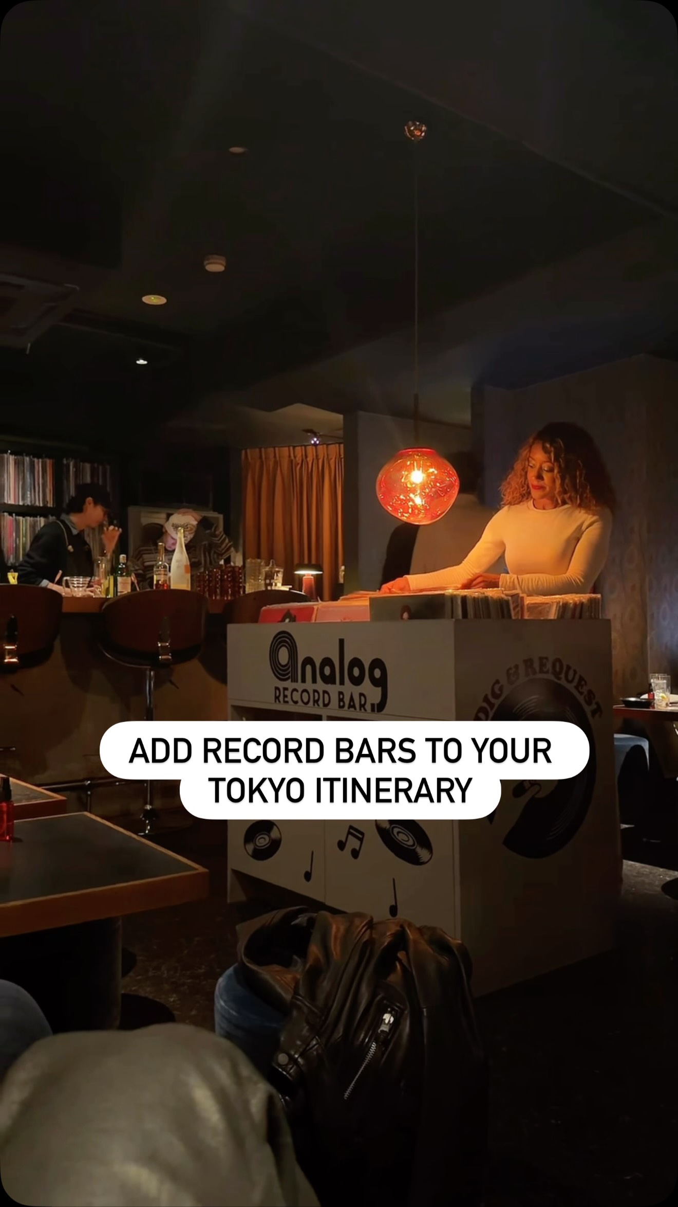 Tokyo Record Bar Offers Unique Vinyl Experience