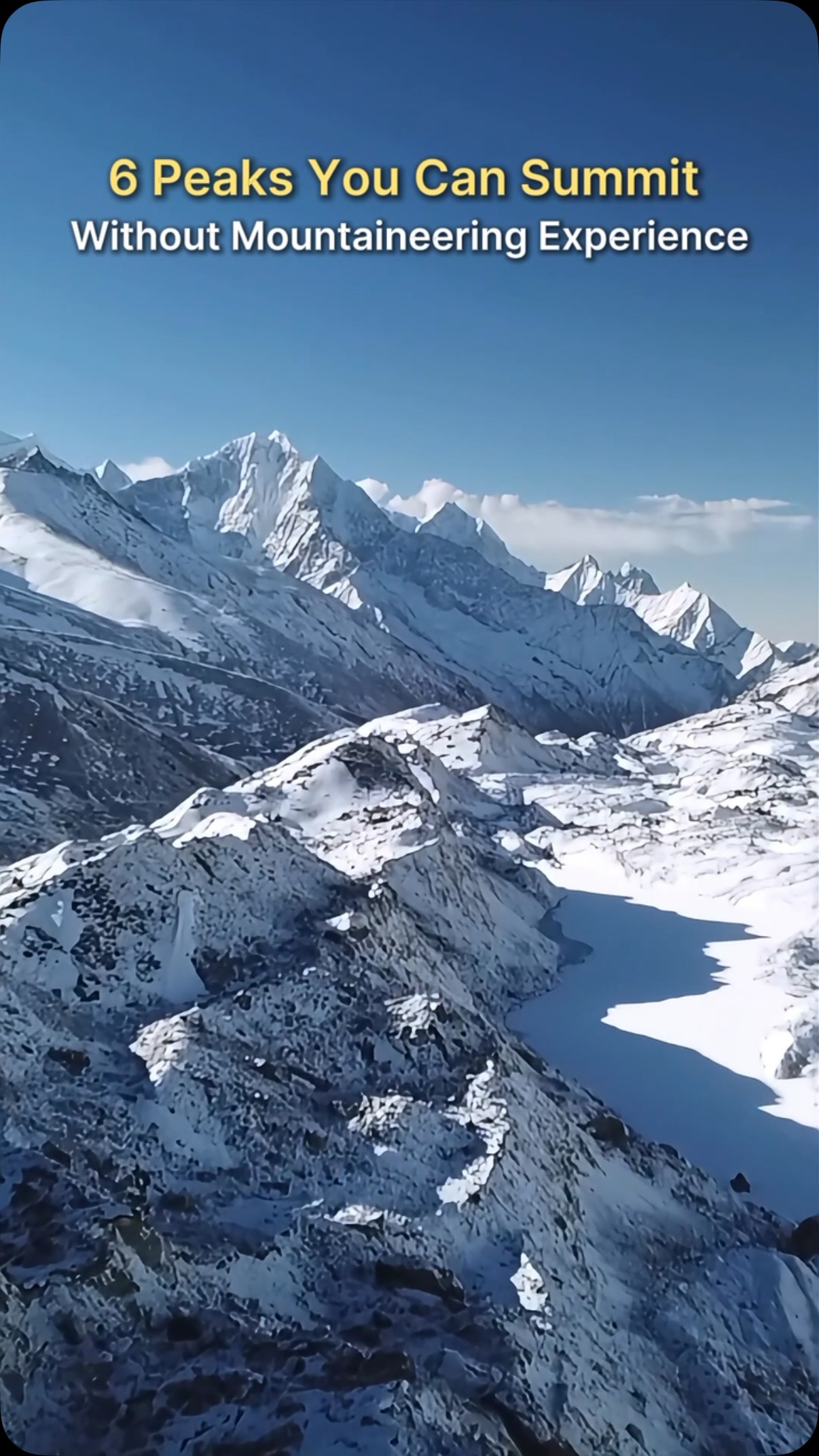 Himalayan Peaks for Aspiring Climbers