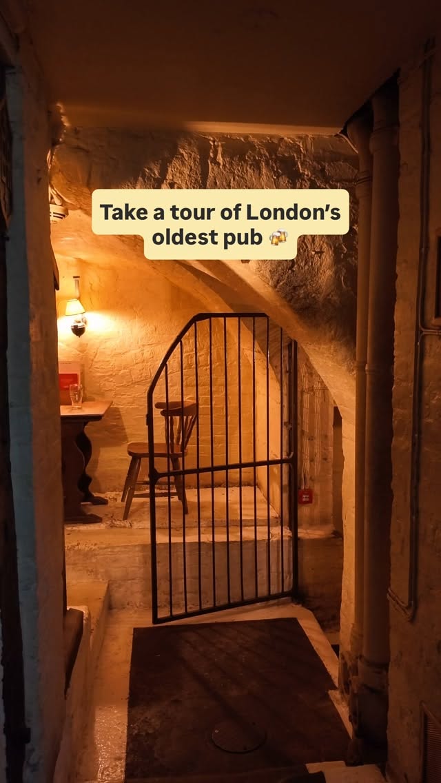 Historic London Pub's Ancient Charm