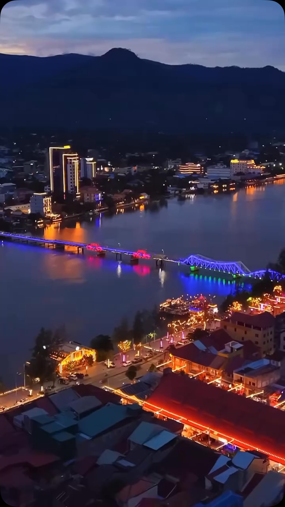 Kampot Cambodia's Night Scenery and Cost of Living