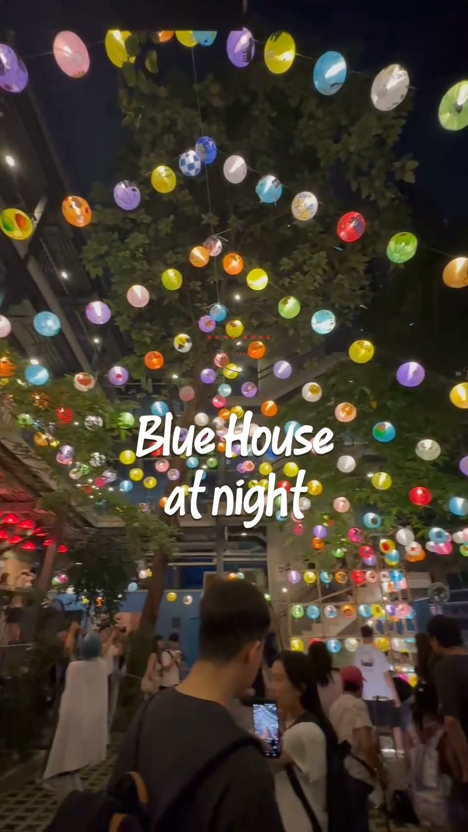 Historic Wan Chai Locations: Blue House And MTR Station