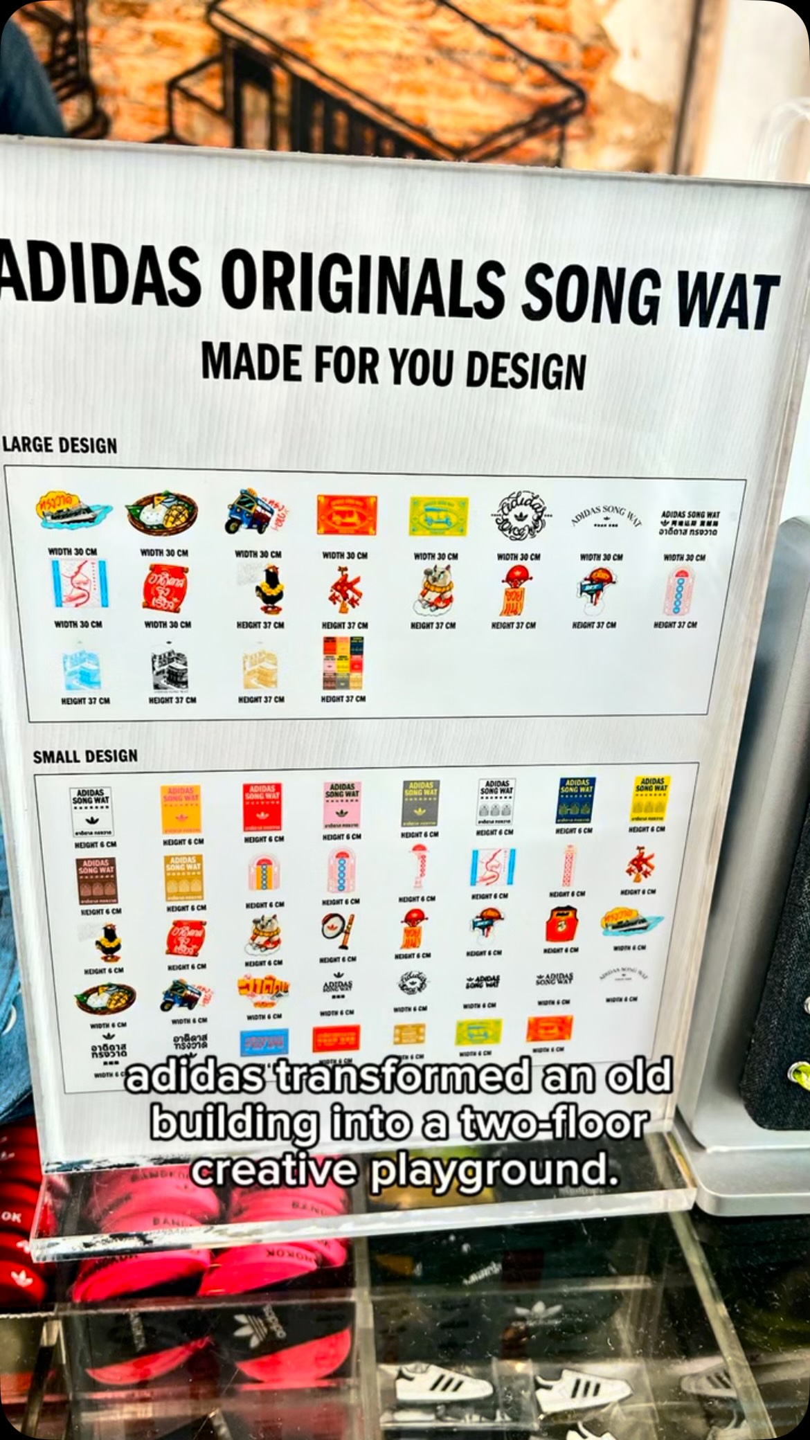 Bangkok Destinations Featuring Adidas Originals Song Wat