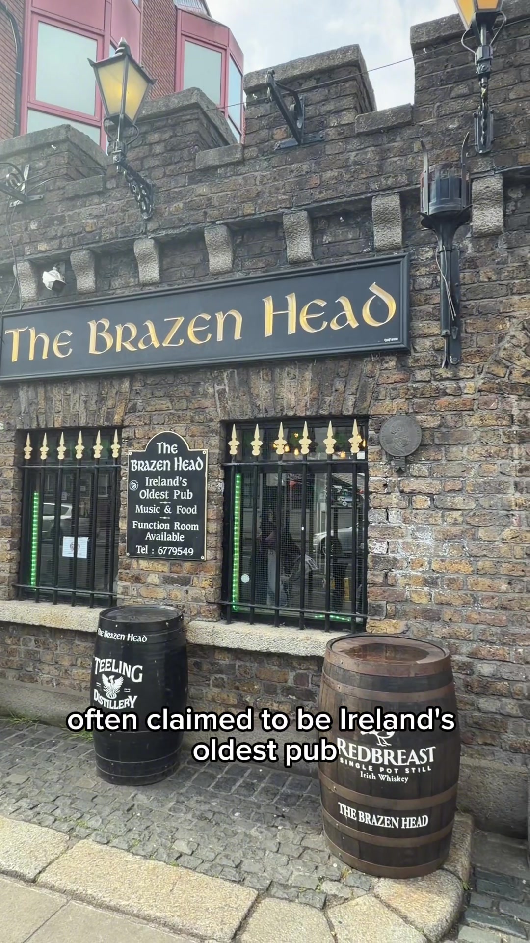 The Brazen Head: Dublin's Oldest Pub Experience