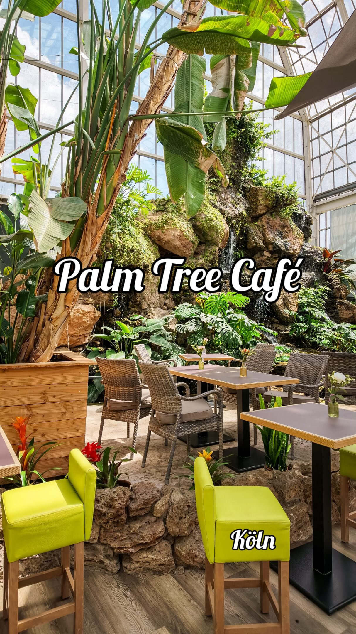 Tropical Cafe Within Cologne's Largest Garden Center