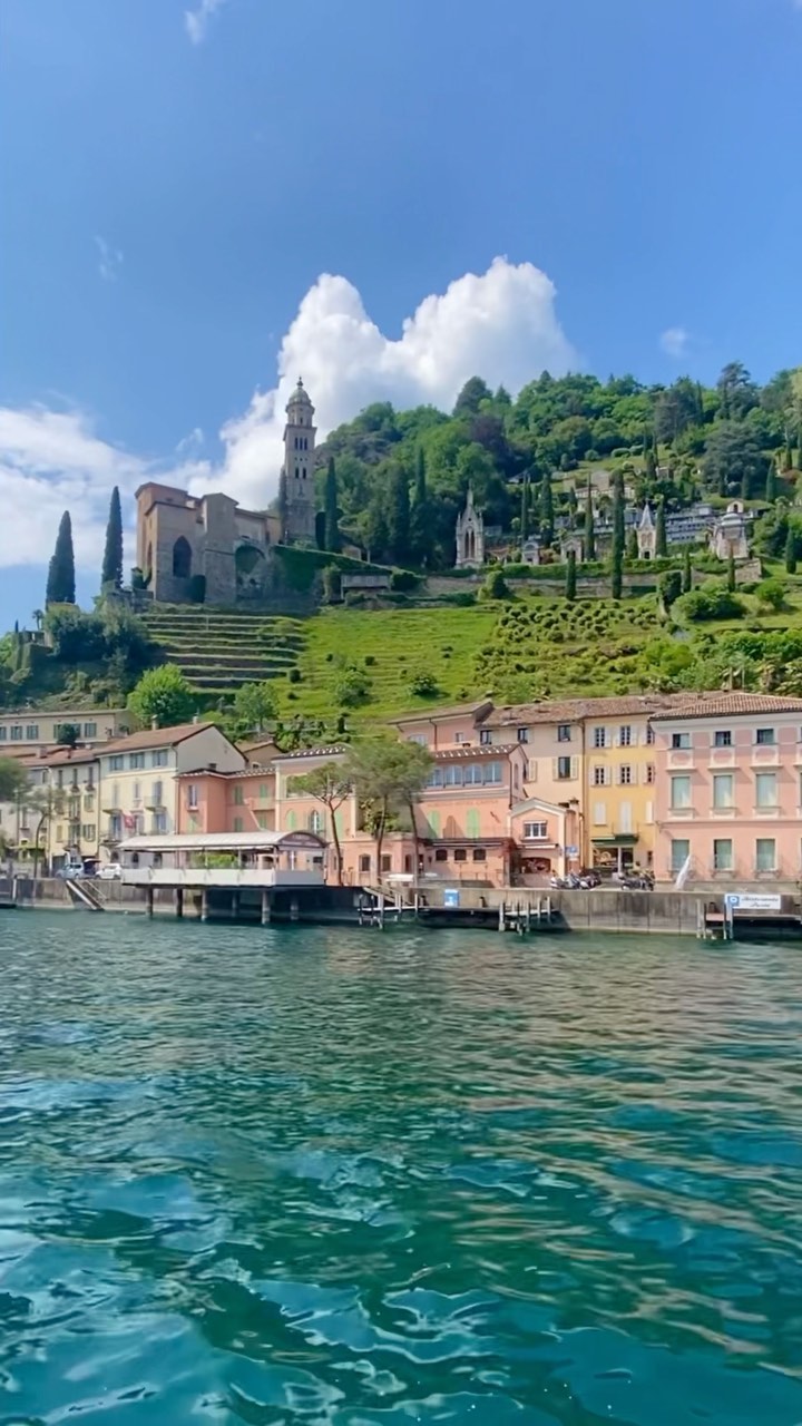 Picturesque Lakeside Village of Morcote