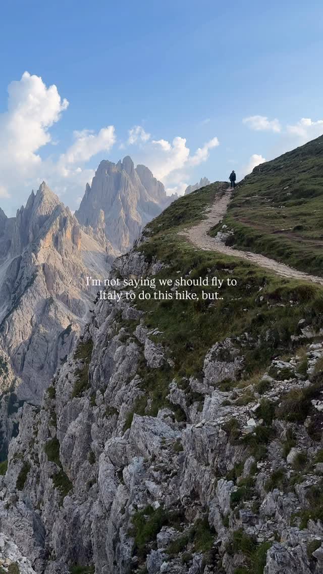 Dolomites Hike To Cadini Di Misurina From Rifugio Auronzo