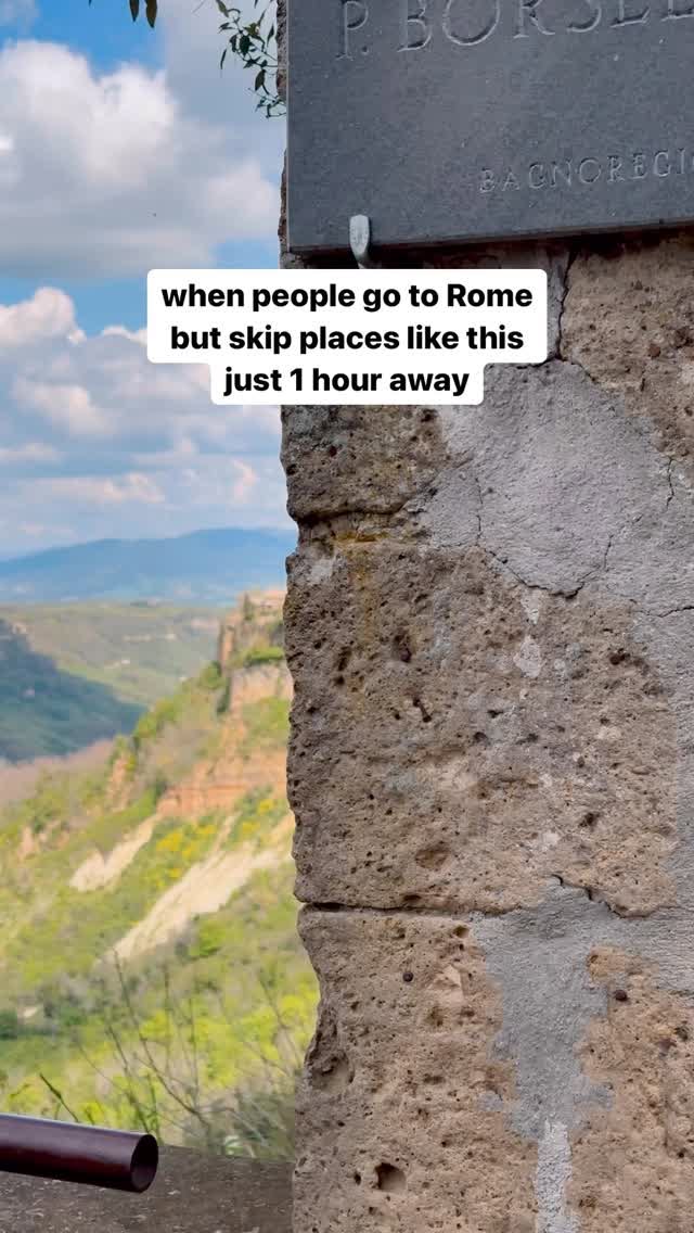 Civita Di Bagnoregio And Bagnoregio
