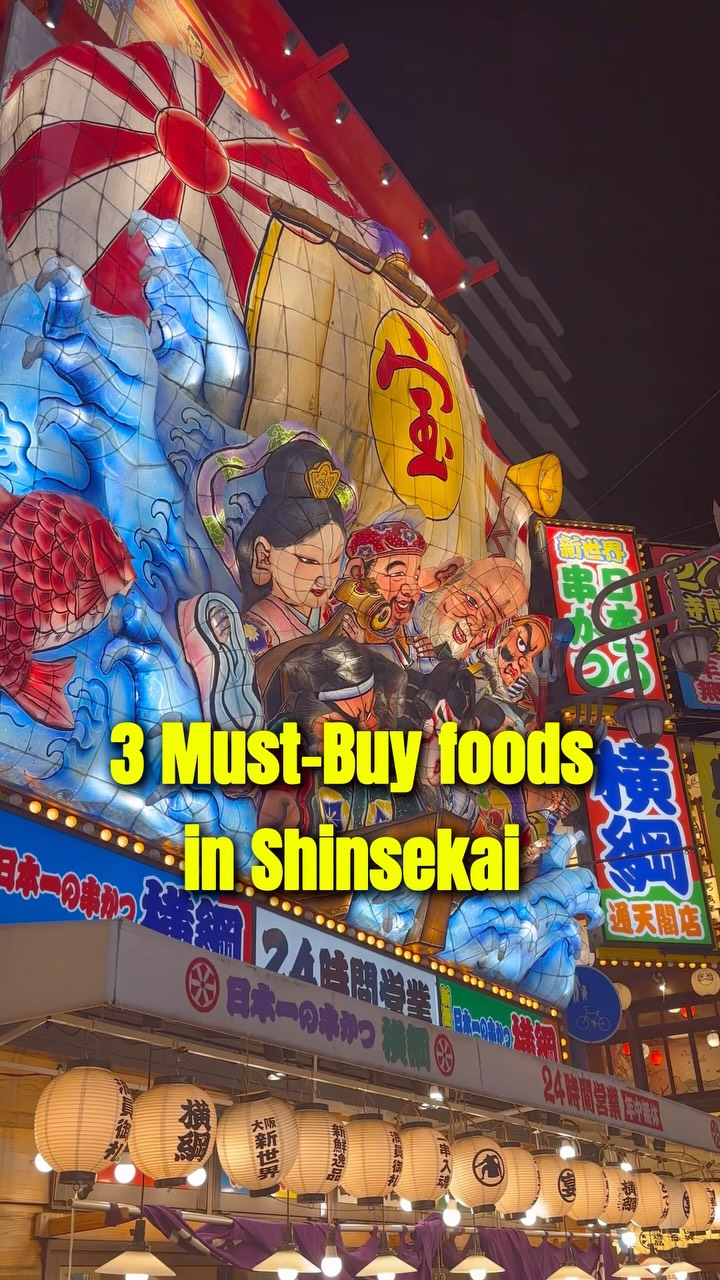 Shinsekai Food Tour: Kushikatsu, Doteyaki, and Tamasen