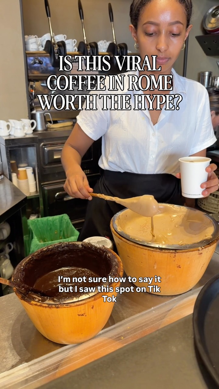 Rome's Viral Iced Coffee at Caffè Teichner