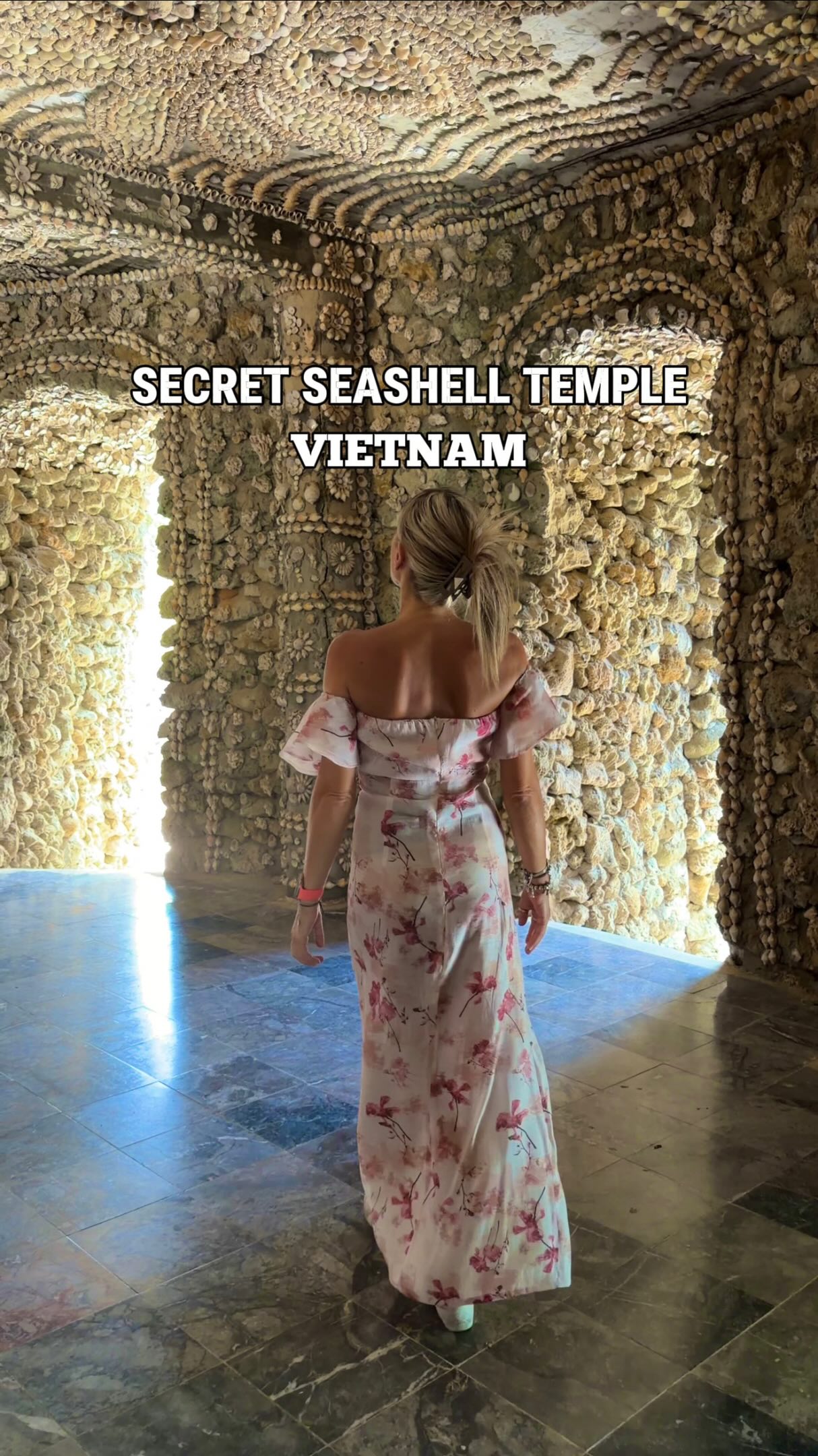 Vietnam's Intricate Seashell Temple