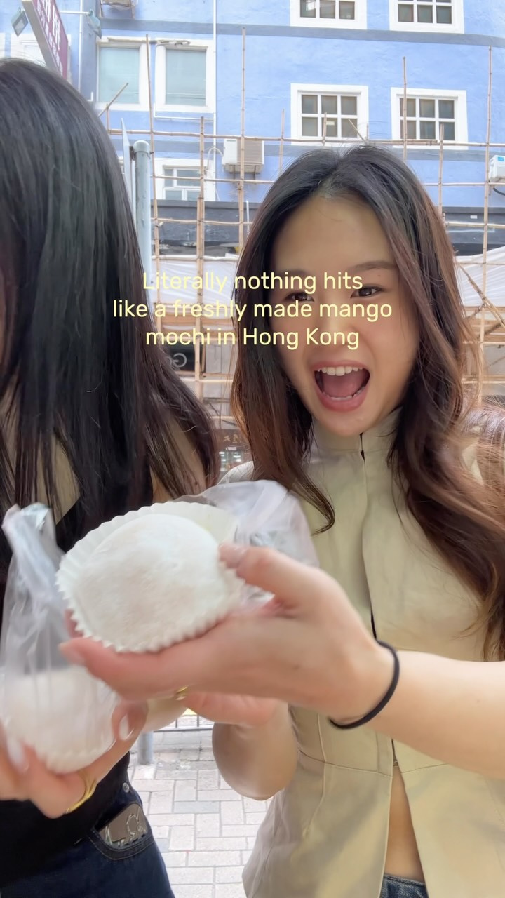 Hong Kong Mango Mochi Treat