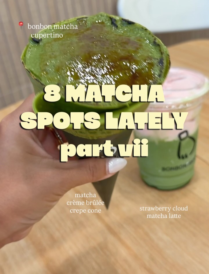 Eight Cafes For Matcha Drinks And Desserts