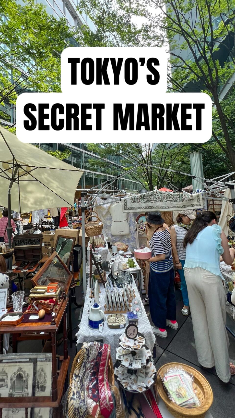 Tokyo's Oedo Antique Market and Yurakucho Station