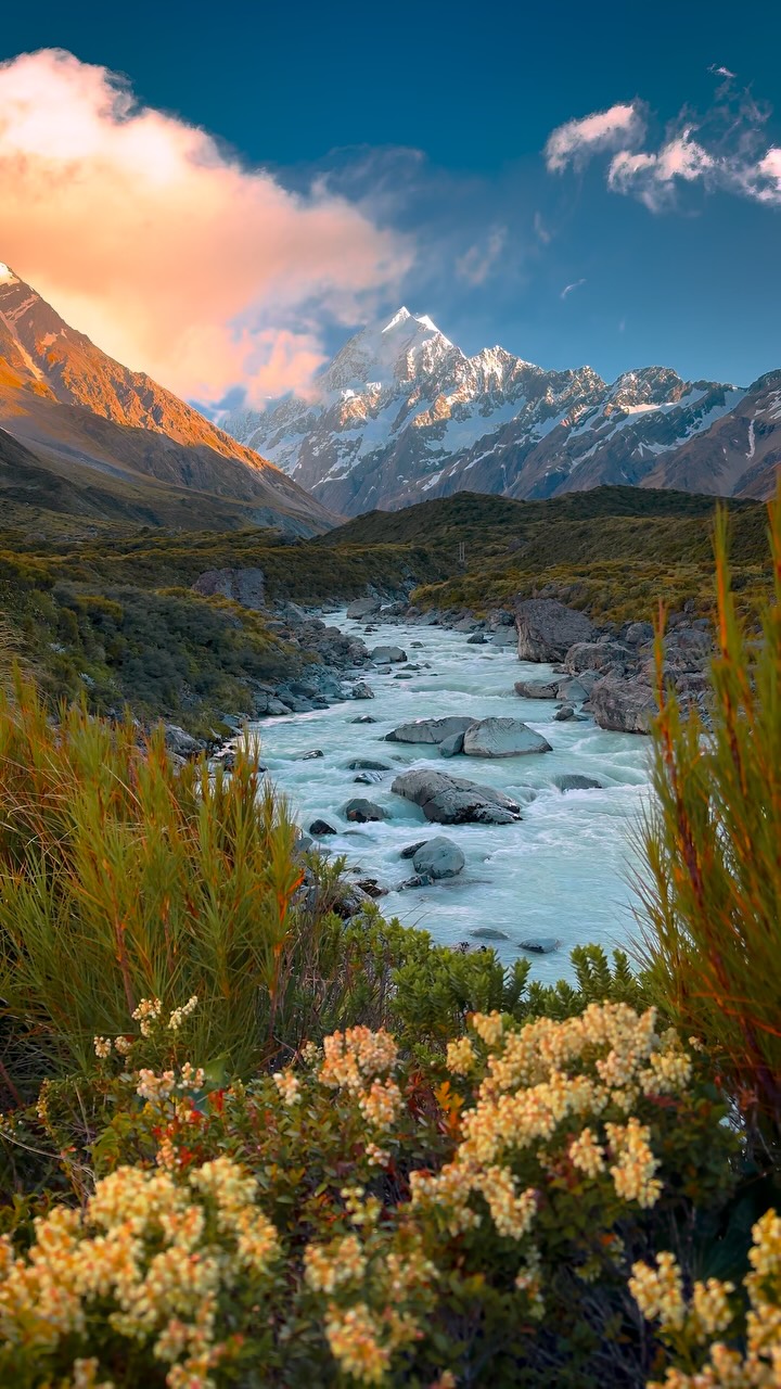 Majestic Southern Alps Sunrise Views