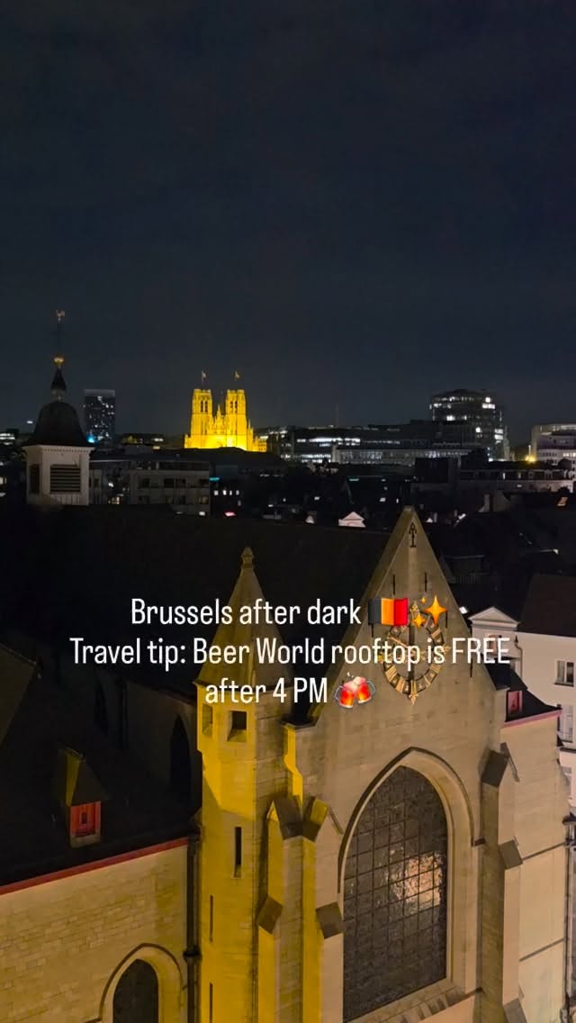 Belgian Beer World Offers Free City Views
