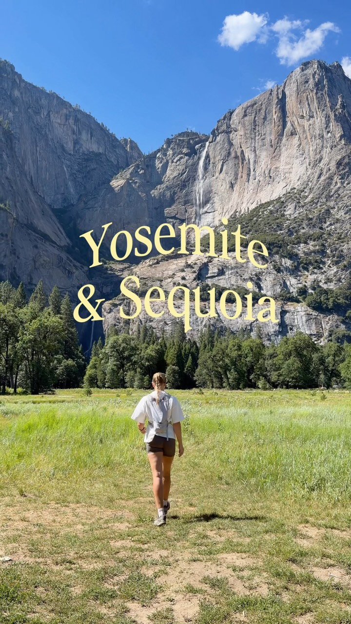 Yosemite and Sequoia National Parks Itinerary