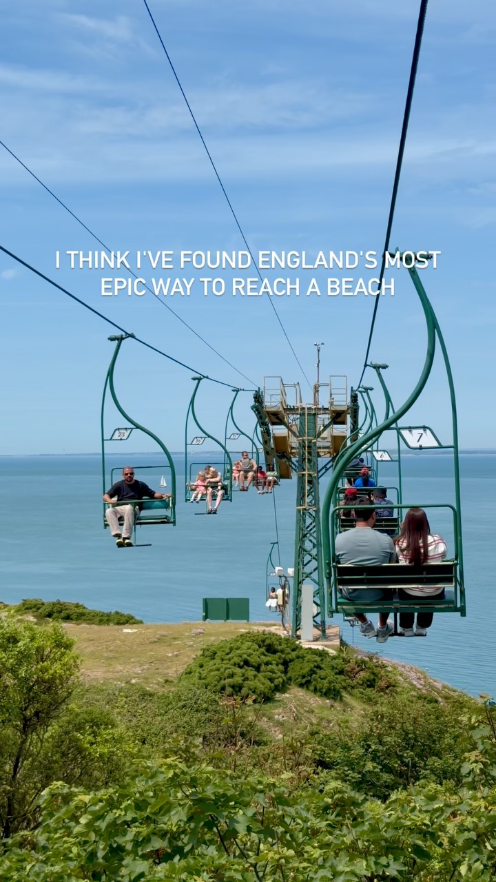 Isle of Wight's Epic Beach Entrance