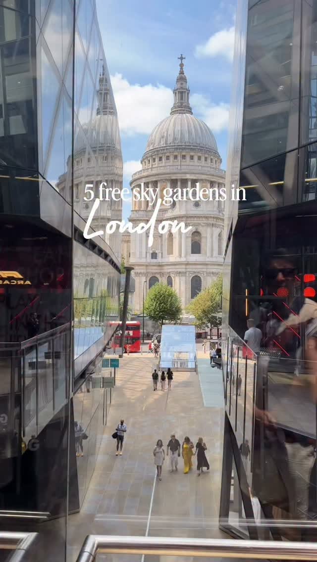 Five Free London Rooftop Gardens With City Views