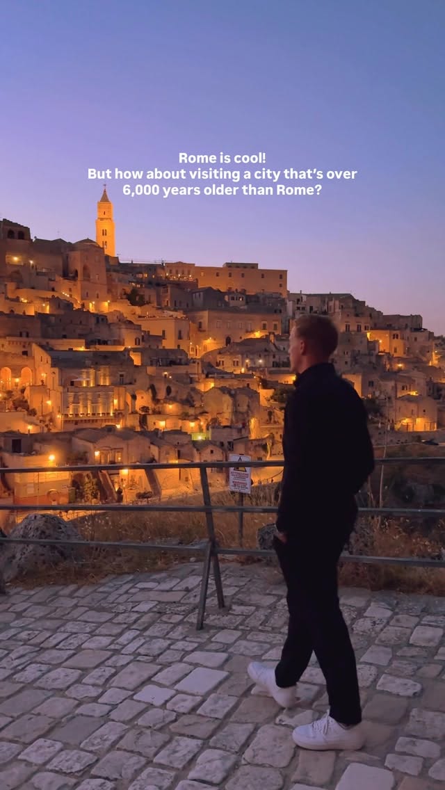 Matera: Ancient Cave Dwellings and Scenic Views