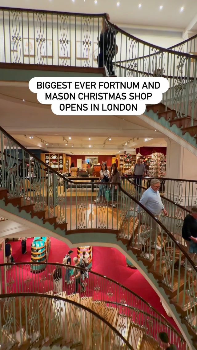 Fortnum & Mason's Biggest Christmas Shop