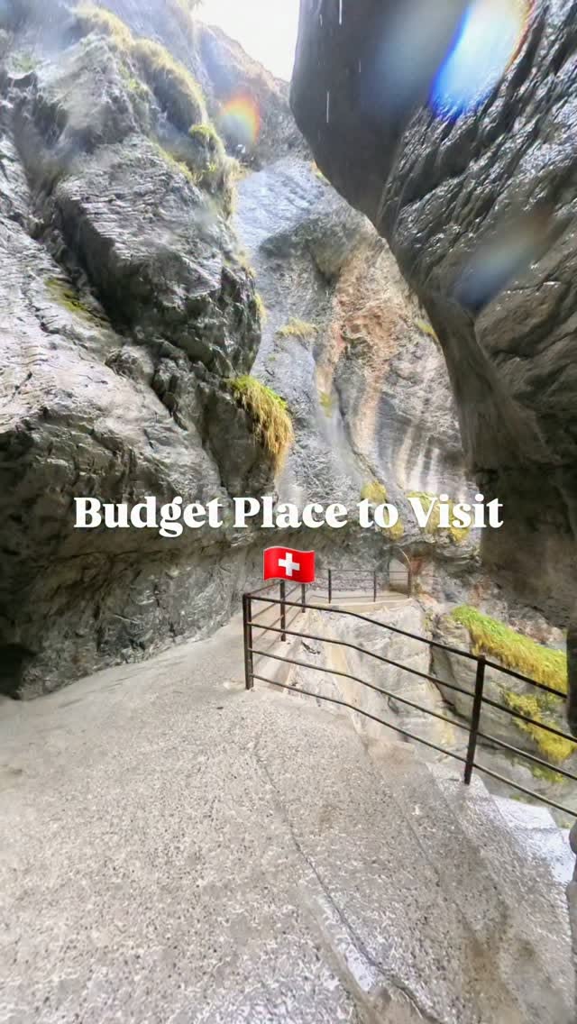Swiss Waterfalls and Caves For Budget Travelers