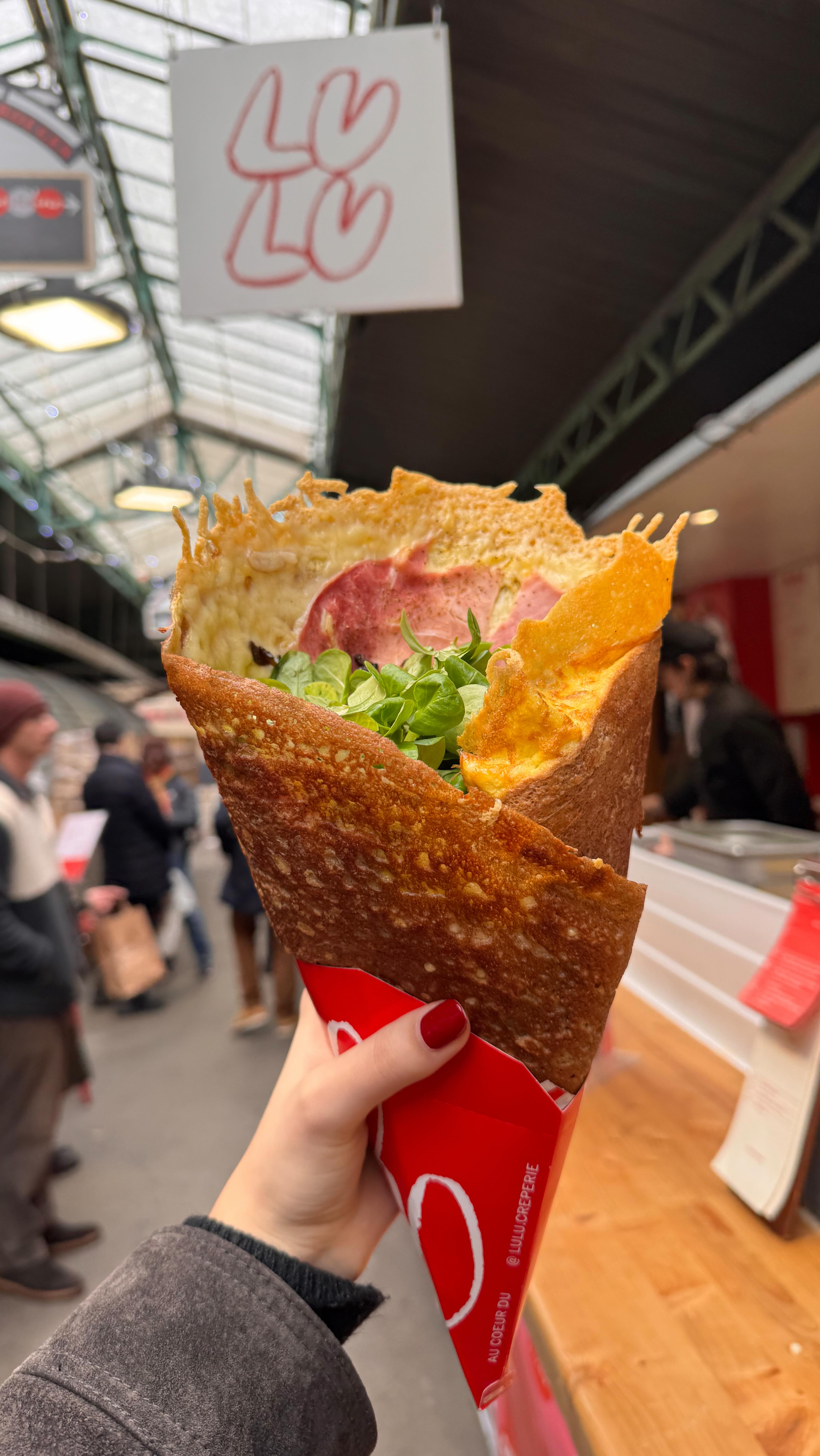 Paris Food Market Features Brittany Crepes