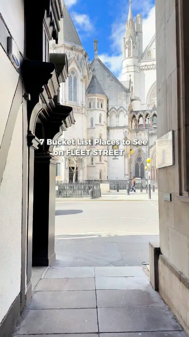 Hidden Legal and Royal Landmarks Near Fleet Street