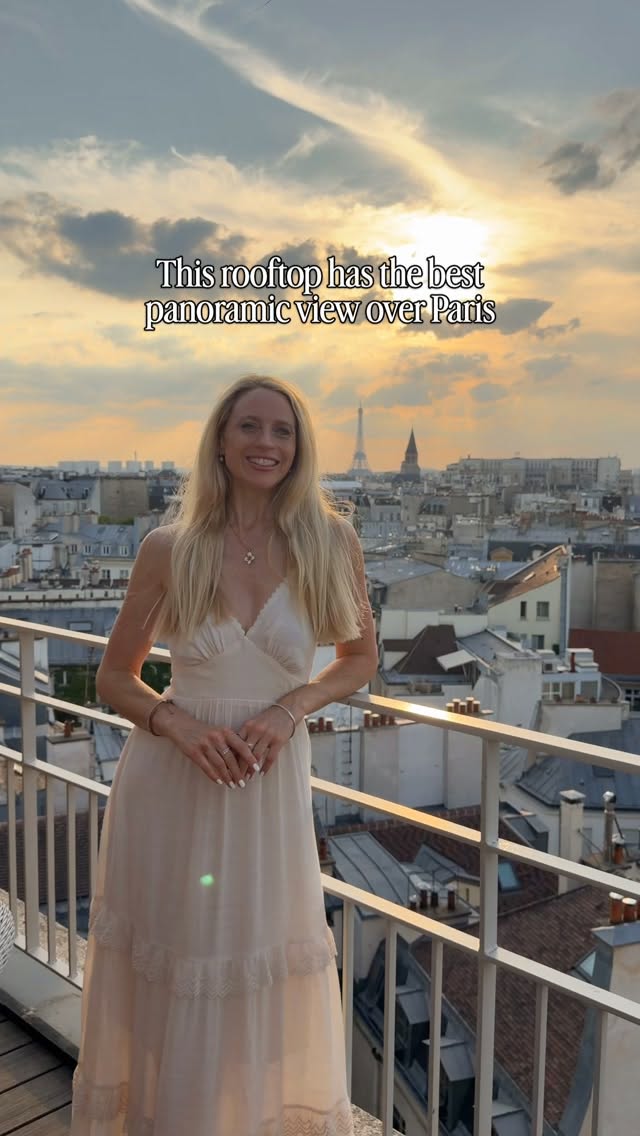 Paris Rooftop Bar Offers Iconic Landmark Views