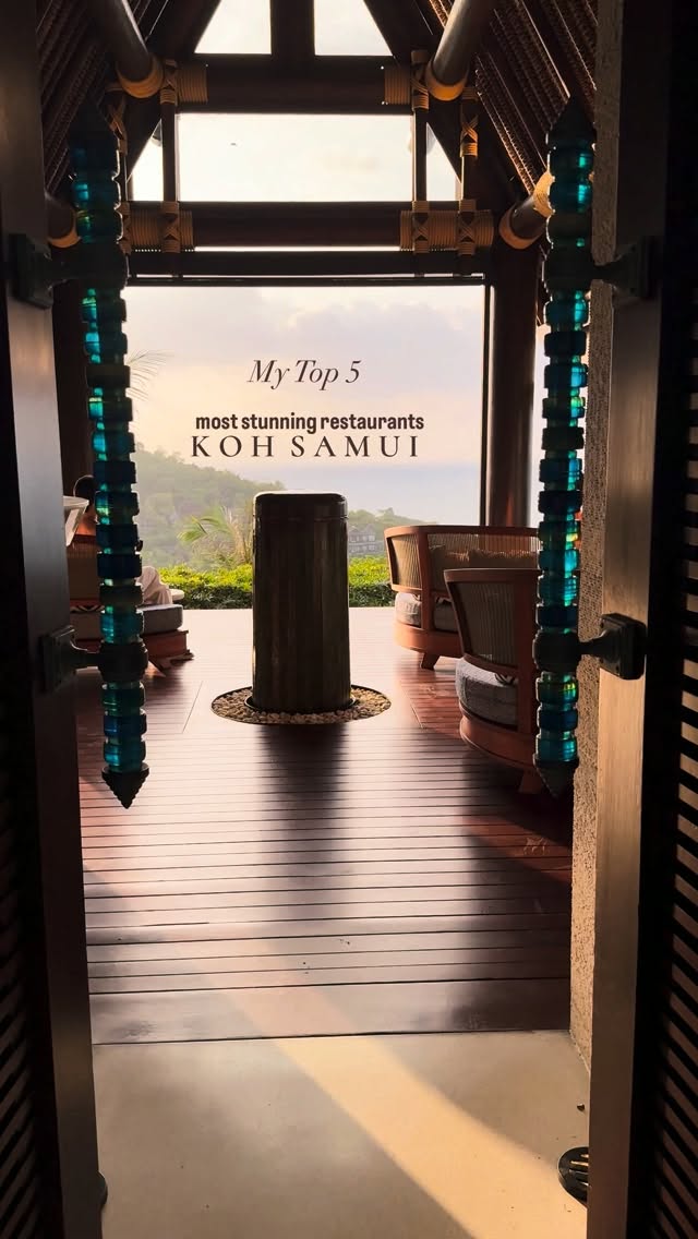Koh Samui's Most Stunning Dining Destinations