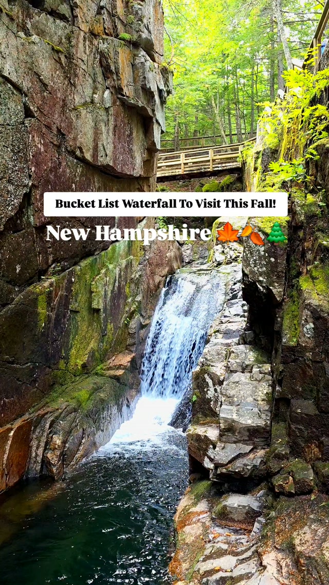 Sabbaday Falls: New Hampshire's Easy Waterfall Hike