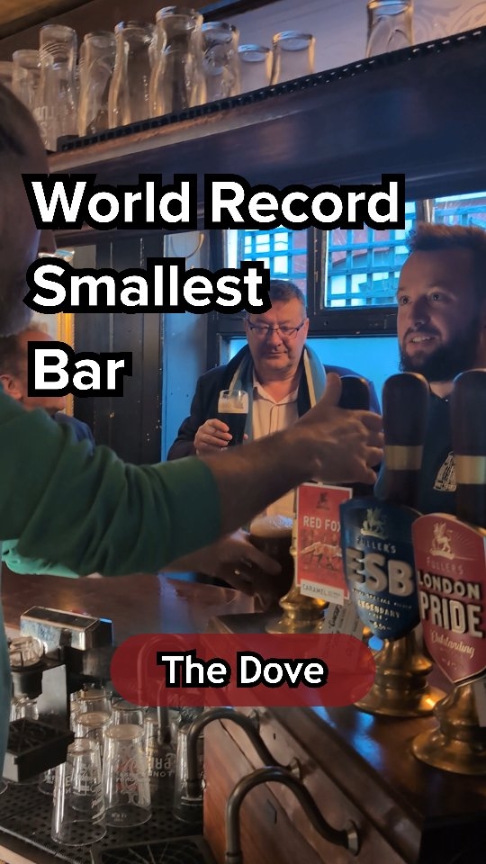 The Dove: World's Tiniest Bar Room