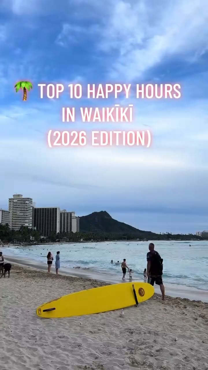 Waikiki's Top Happy Hour Spots
