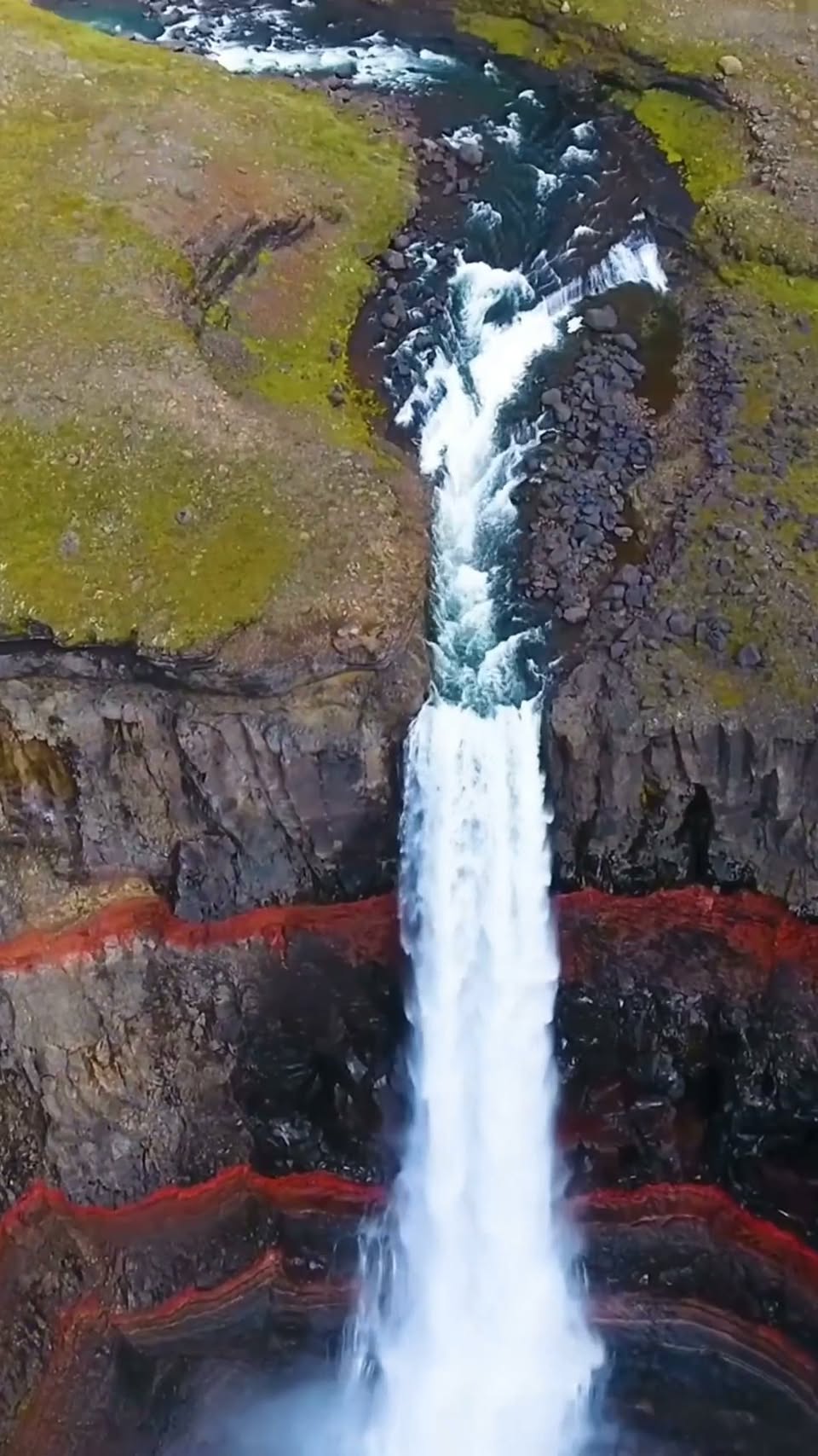 Hengifoss And Litlanesfoss Icelandic Waterfalls