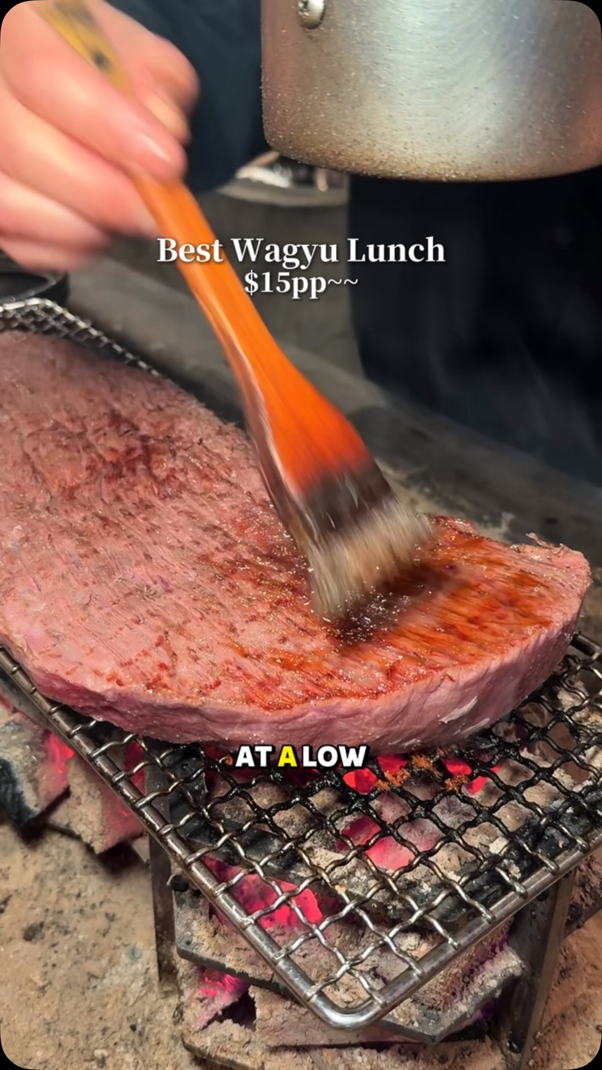 Osaka's Trending A5 Wagyu Oju Lunch