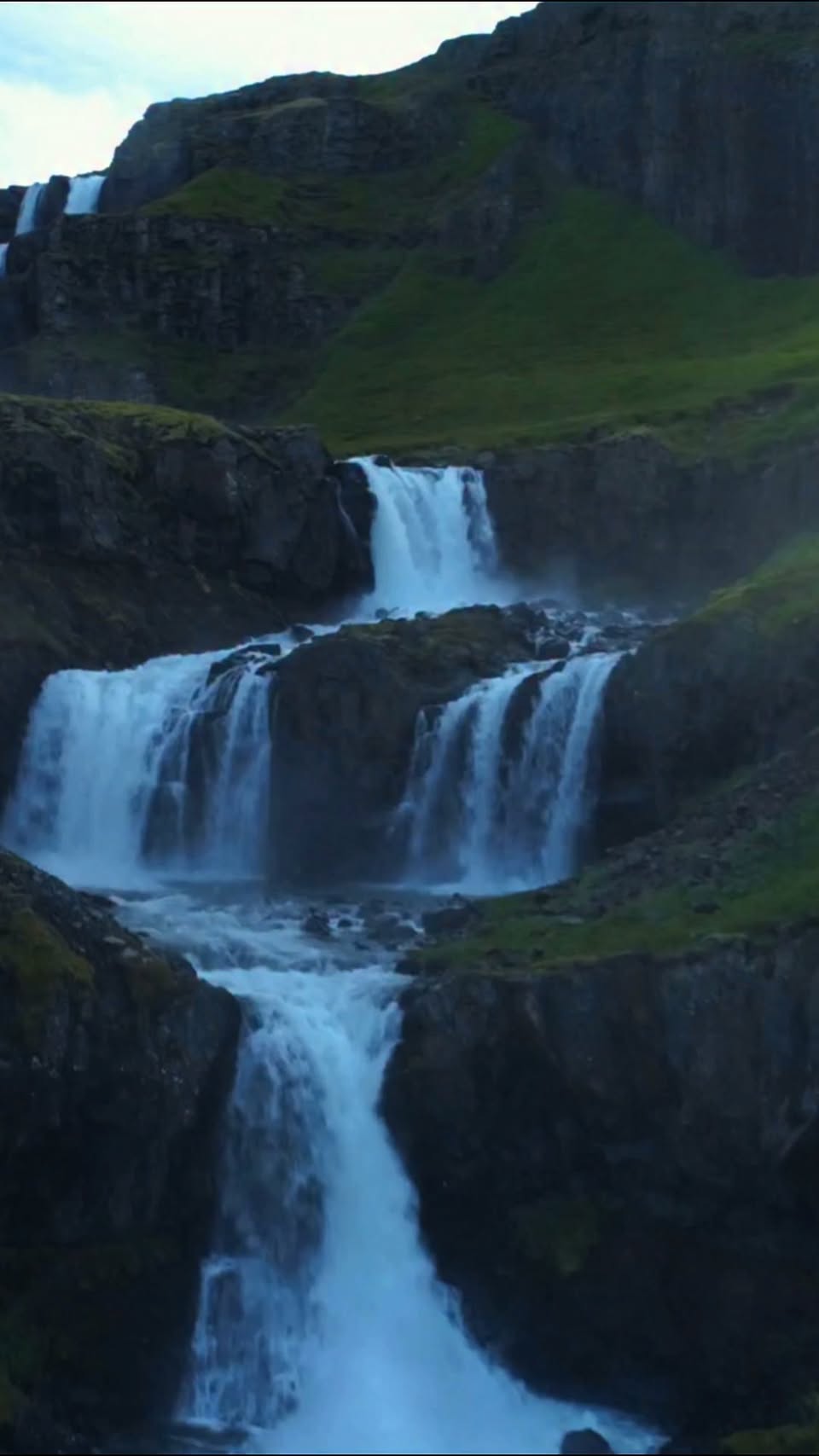 Remote Icelandic Waterfalls and Fjords
