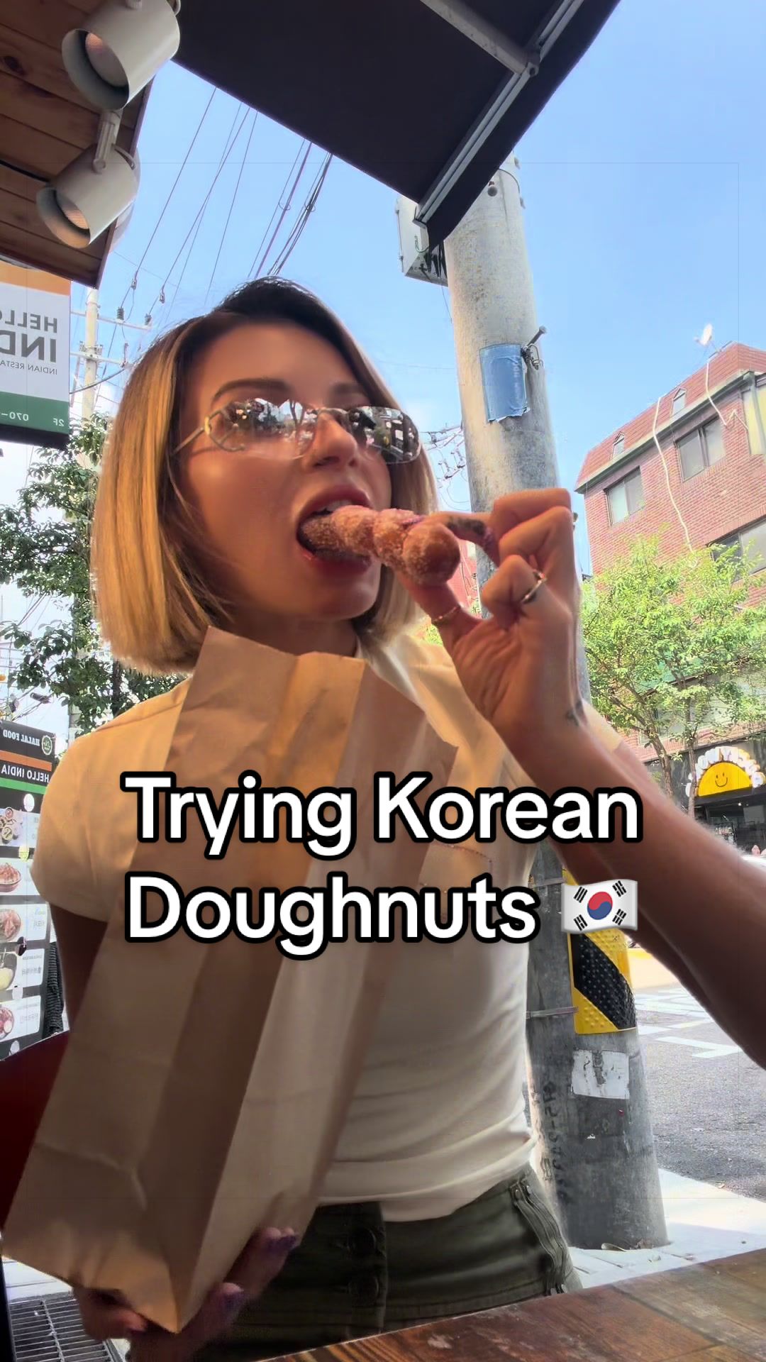 Korean Doughnut Shop in Hongdae