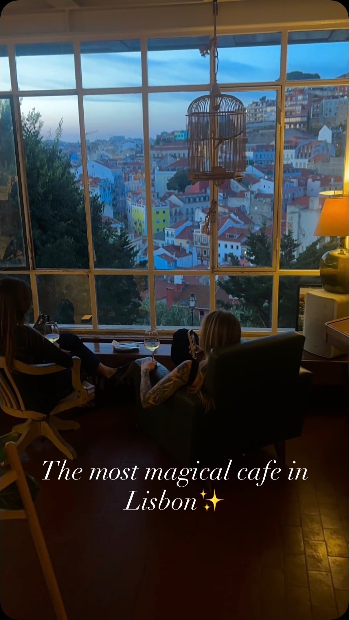 Magical Lisbon Cafe With A View