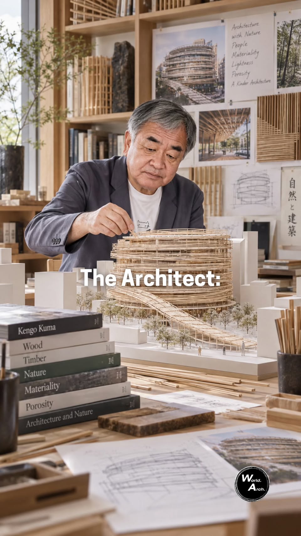 Kengo Kuma's Buildings Connect People With Materials