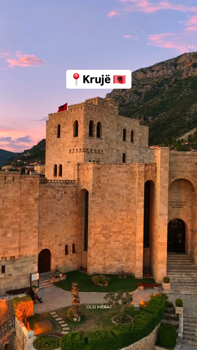 Historic Albanian City Of Kruje