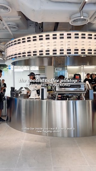 Hong Kong Shops Blend Car Culture and Coffee