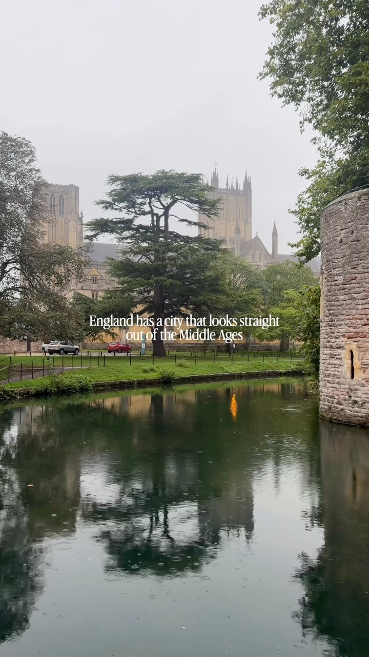 Wells Cathedral, Vicar's Close, and Bishop's Palace
