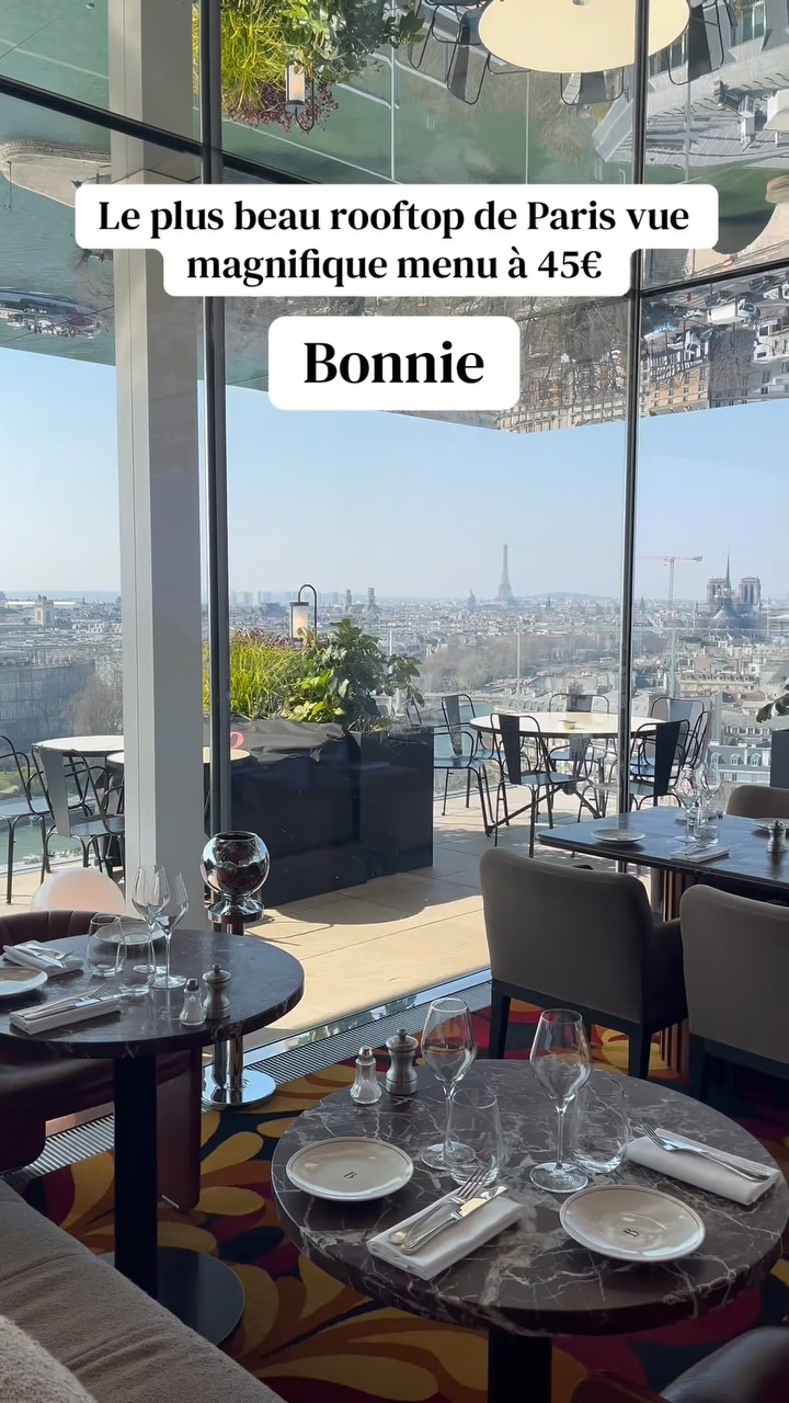 Parisian Rooftop Views From Bonnie