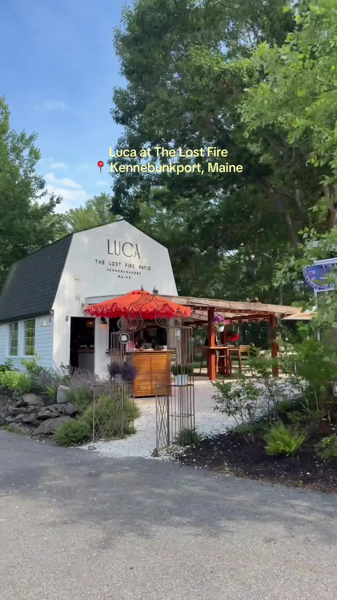 Outdoor Dining At Patagonian Steakhouse