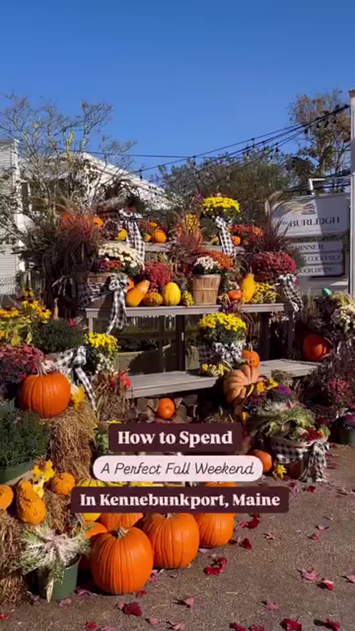 Kennebunkport: Fall Getaway Activities and Attractions