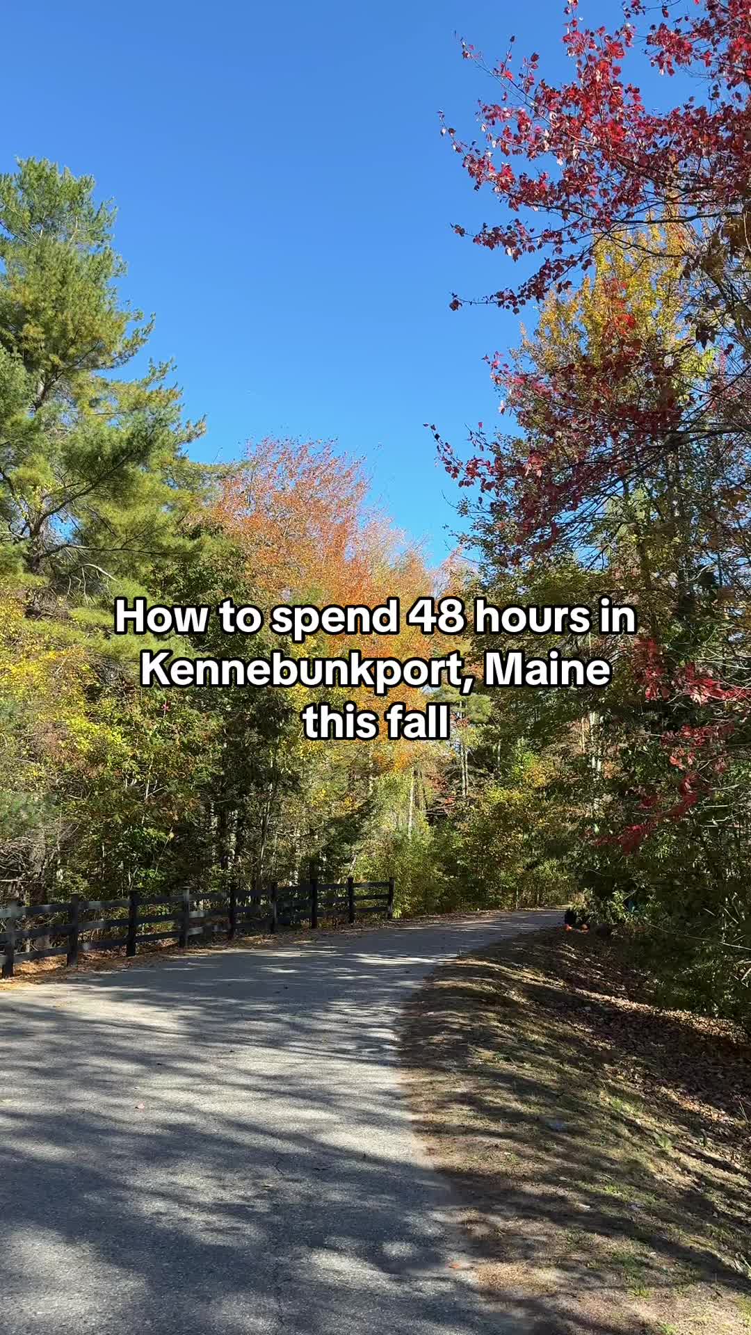 Kennebunkport Fall Roadtrip: Beach, Food, and Lodging