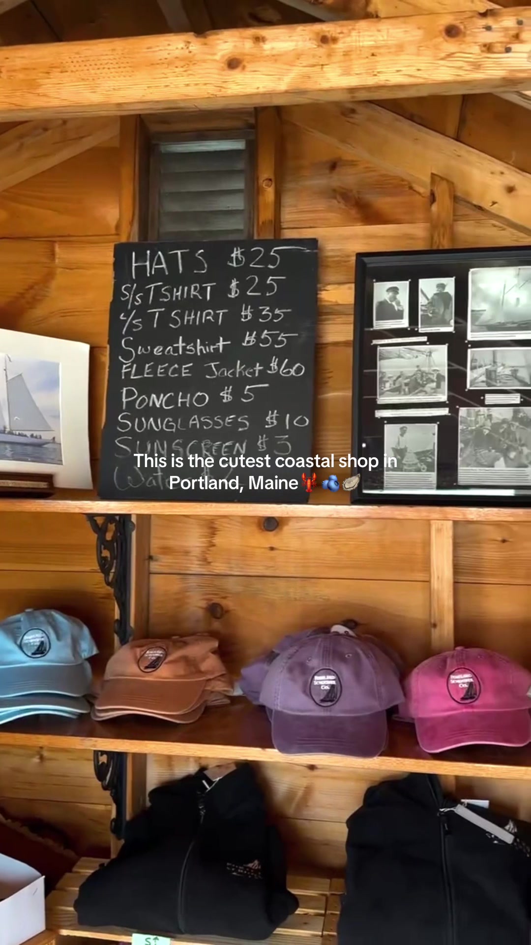Portland Maine Coastal Shops And Daily Sails