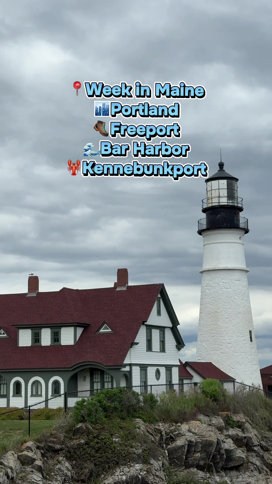 Maine Coastal Road Trip Highlights