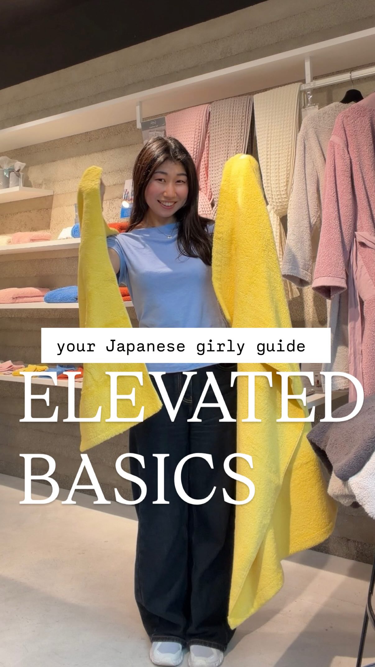 Japanese Towel Shops Showcase Fluffy, Durable Cotton Goods