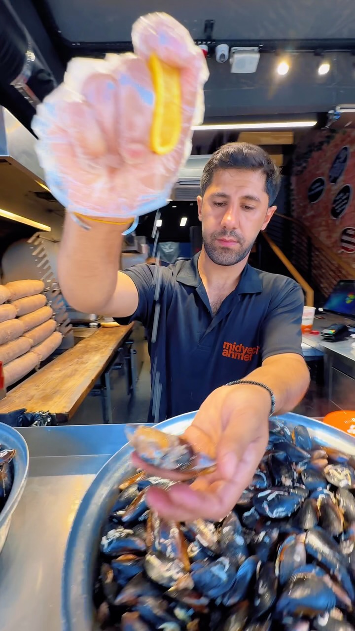 Istanbul Mussels From Midyeci Ahmet Akaretler
