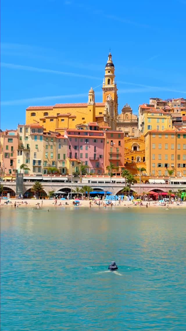 Menton's Charming Old Town and Coastal Views